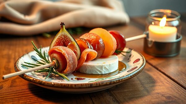 Brochette apéro à préparer la veille : vos alliées festives !